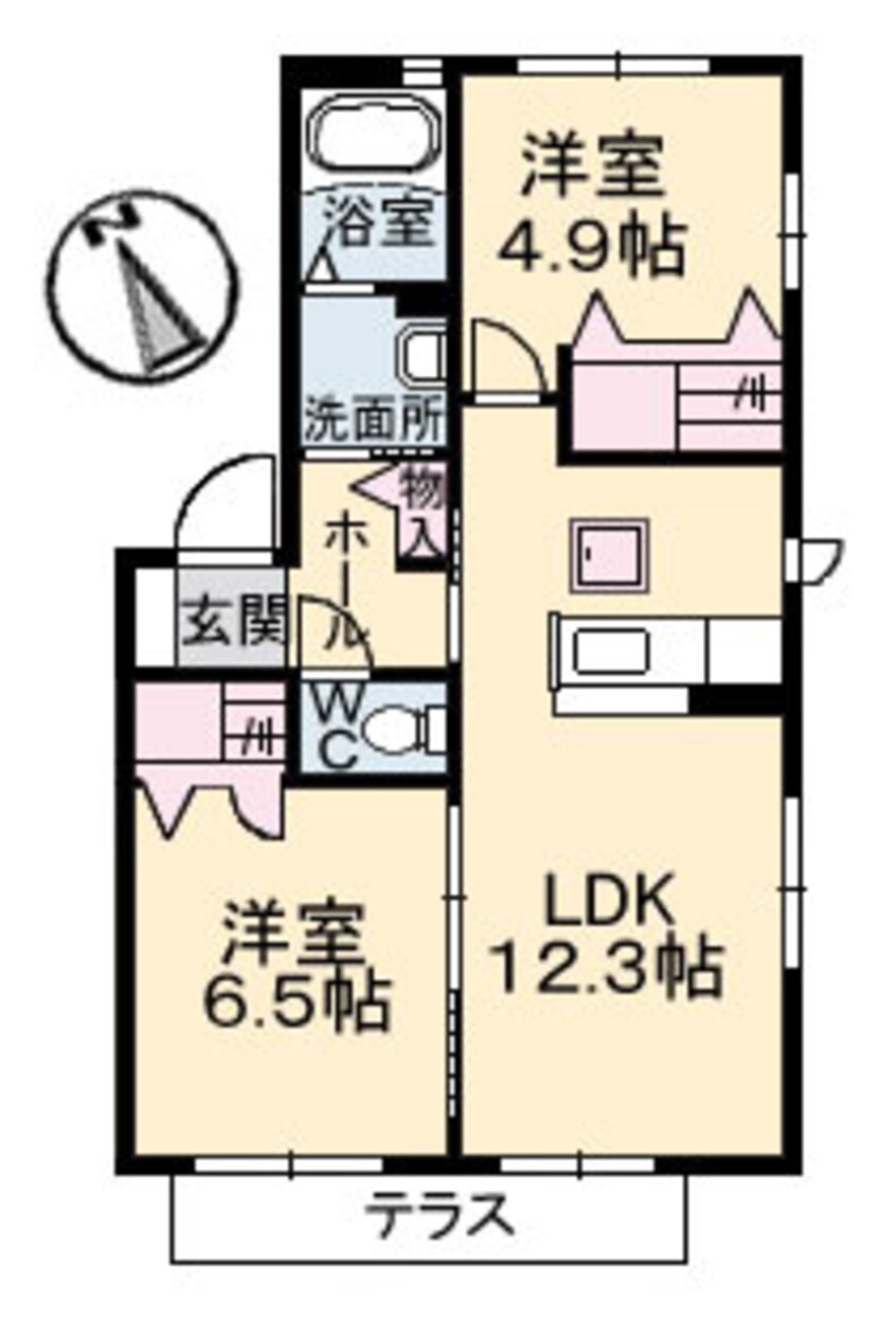 間取図 ルピナス