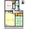 グリーン・ビュー幸 2LDKの間取り