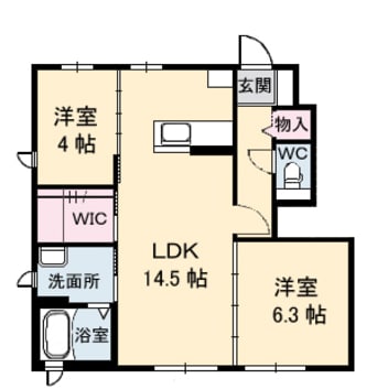 間取図 グランドメゾン石岡