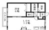 パンプキン 1LDKの間取り