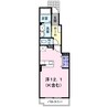 ドマーニ 1Rの間取り