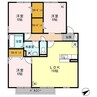 コンチェルト 3LDKの間取り