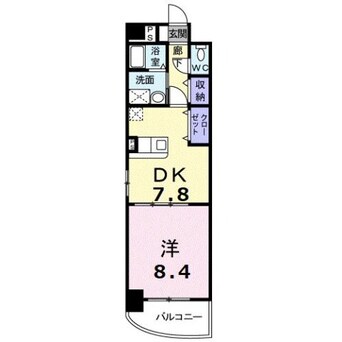 間取図 ドミール蔵王