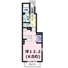 クオーレ　Ａ 1Rの間取り