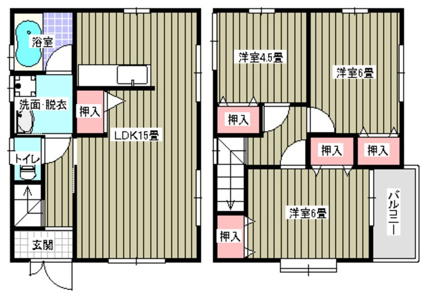 間取図 ネオウェーブ御幸