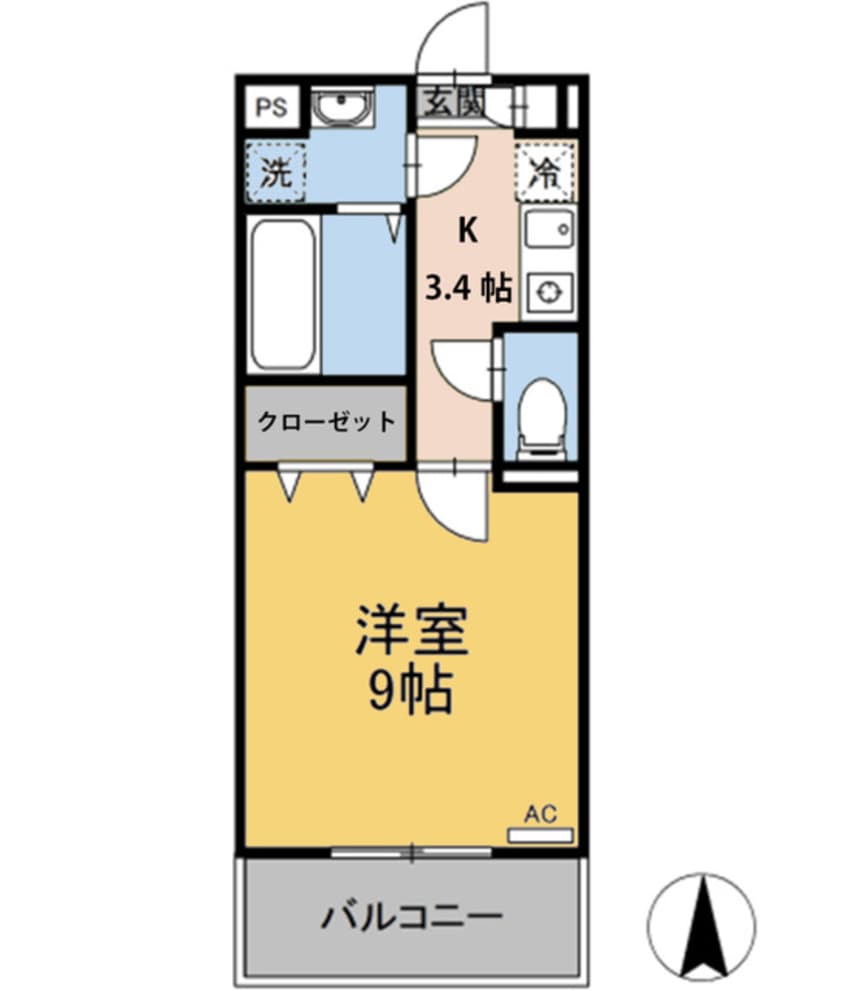 間取図 モデルノ