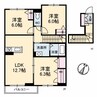 もみじコート B棟 3LDKの間取り