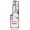 Ａｎｎ 1Rの間取り