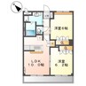 フリーデン 2LDKの間取り