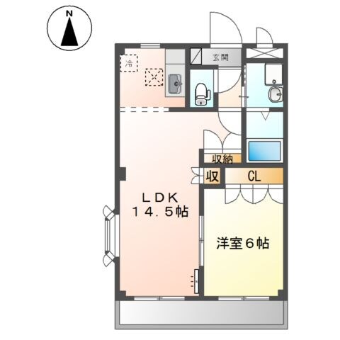 間取り図 メゾンソレイユ