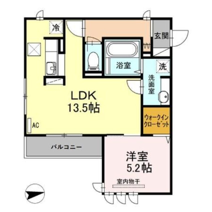 間取図 ハピネス２