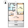 ボンヌ　シャンス 1LDKの間取り