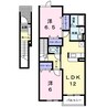 ベル・アルバＡ 2LDKの間取り