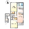 ディアたちばな 2LDKの間取り