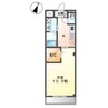 ベリンダ 1Kの間取り