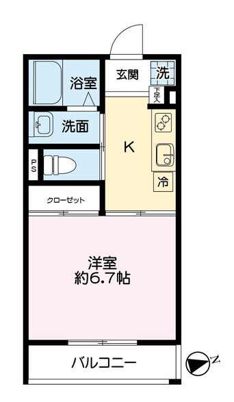 間取図 ソラーナエル