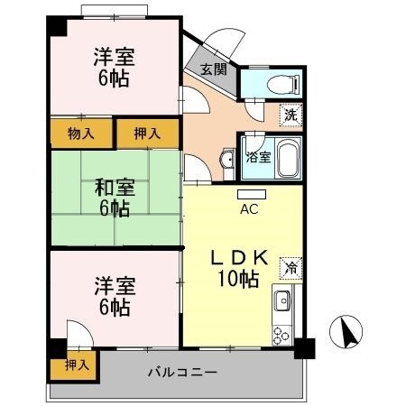 間取り図 ベルティカル曙