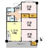ベルティカル曙 3LDKの間取り