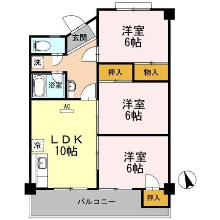 間取り図 ベルティカル曙