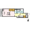 Ｄ-ｒｏｏｍＴＳＵＣＨＩＹＡ 1Kの間取り