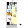 アロフト 1LDKの間取り