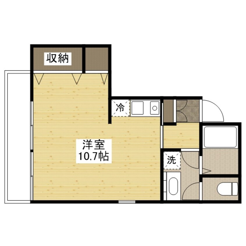 間取図 ハイツ陽光
