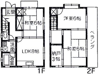 間取図 高田ハイツ