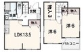 近藤貸住宅の間取図