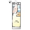 ラフォーレ曙 1Kの間取り