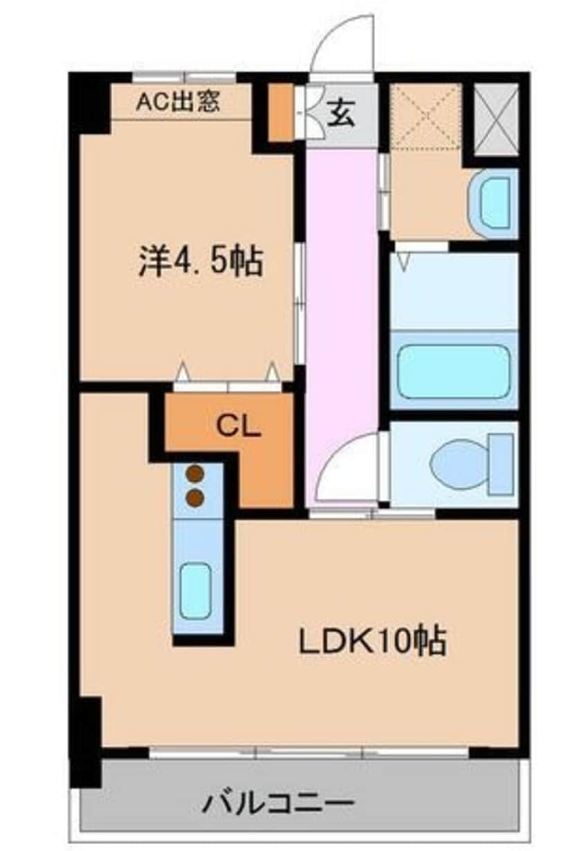 間取図 ローゼンコート禄屋