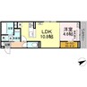 D-residence川口A 1LDKの間取り