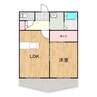 Lines 1LDKの間取り