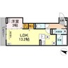 D-residence明神 1LDKの間取り