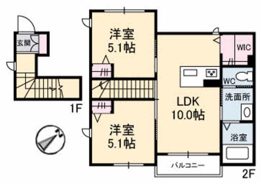 間取図 メゾンドパッセ
