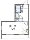 表 1Kの間取り