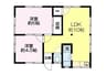延明住宅 2LDKの間取り