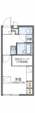 レオパレスみやこの間取図