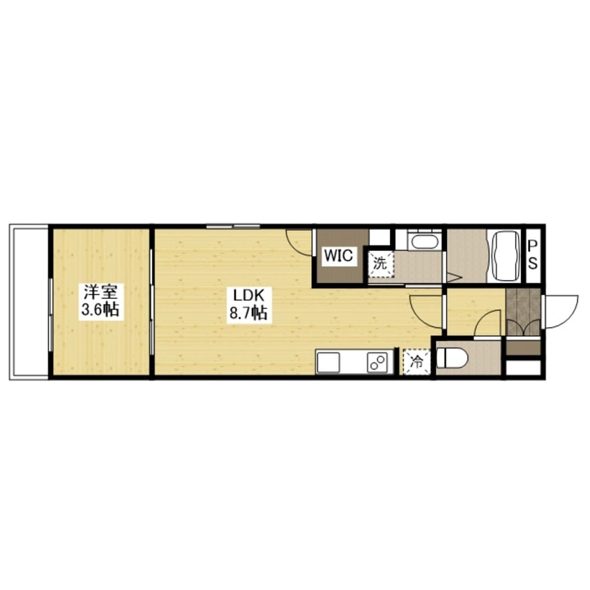 間取図 月光手城ルート2
