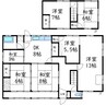 沖野上町貸家 7DKの間取り