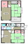 川原ハイツ 3DK+Sの間取り