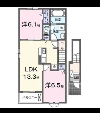 間取図 今津町アパート