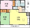 佐藤コーポ 2LDKの間取り