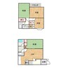 福山市西深津町貸家 4LDKの間取り