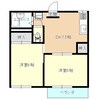 アメニティ大門A棟 2DKの間取り