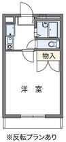 マグノリア春日 1Kの間取り