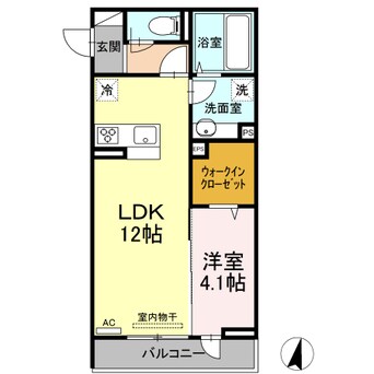 間取図 KS・D-ROOM春日