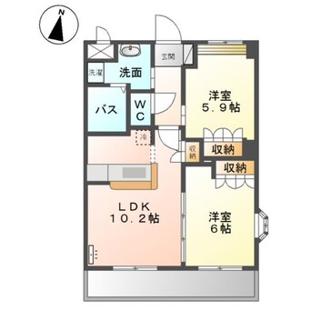 間取図 アサヒ２０１１