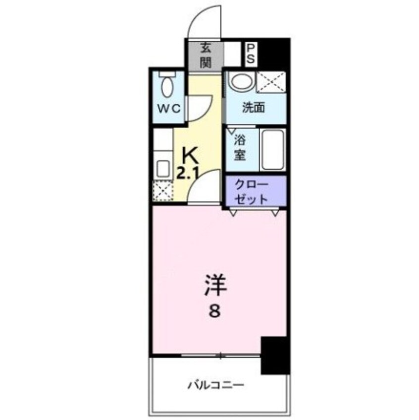 間取図 クラロ・アルドール