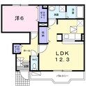 フランドゥーボナールの間取図