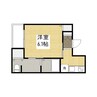 reve南本庄 1Kの間取り